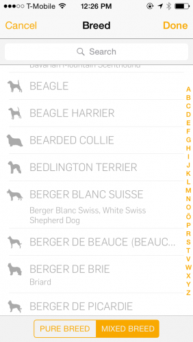 Tractive GPS Dog Walk App