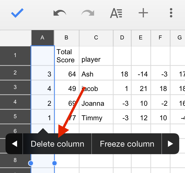 Google Sheets Insert Column