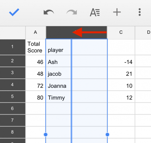 google doc merge cells have borders overlap