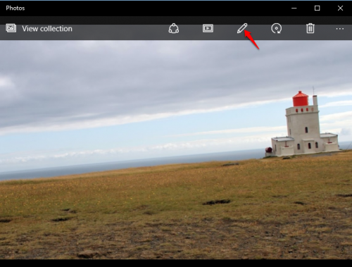 Windows 10 Photos Edit