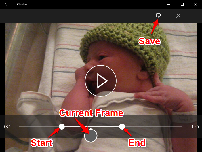 How to Trim Videos in Windows 10 Photos