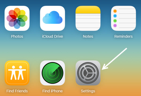 iCloud Setting