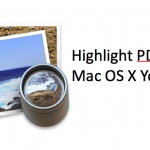 Highlight PDFs Mac Yosemite