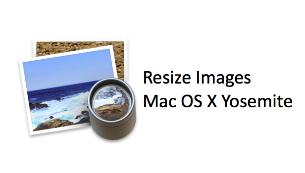 how do i resize a photo on my mac