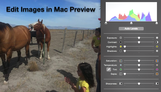 How to Edit Images in Mac Preview