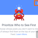 iphone – Facebook – More – Settings – News Feeds Preferences – Prioritize Who to See first – Choose Friends – Done