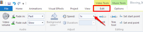 Windows Movie Maker Speed Control