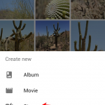 Create Google Photos Story