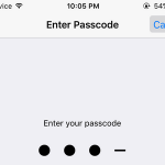 iphone – settings – general – reset – reset network settings – enter passcode for reset