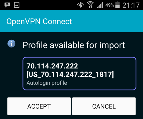 Open VPN Connect 