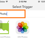 iPhone IFTTT – Create Recipe – Trigger – Filter Trigger