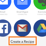 iPhone IFTTT – Recipe Icon – Add Recipe – Create Recipe