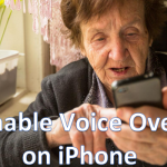 Enable Voice Over on iPhone