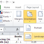 Excel Print on one page landscape