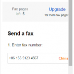 Google Docs Fax