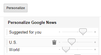 Google news order