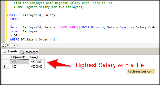 How to Find Highest Salary SQL Server_3