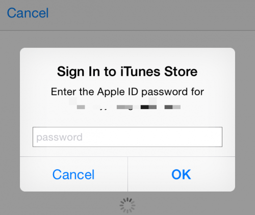 Apple ID password