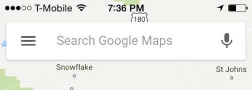 Google Maps Mobile