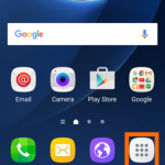 Samsung Galaxy S7 Home screen – Apps