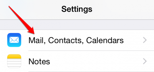 iPhone Calendar Settings