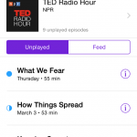 iPhone Podcast Delete Episodes