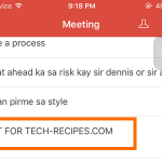 iphone IF action – Todoist task display- Finish