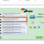 Oprint icon on windows – Choose printer