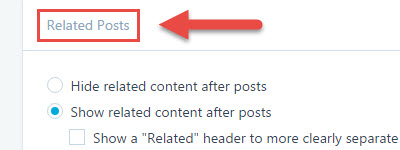 wordpress show related content