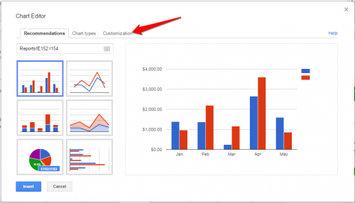 Google Chart Background Color