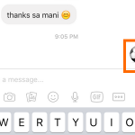 Messenger – send – soccer ball icon