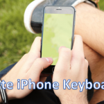 Remove iPhone Keyboard