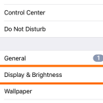 iphone settings display and brightness