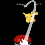 1. POKEMON GO – Catch your first pikachu