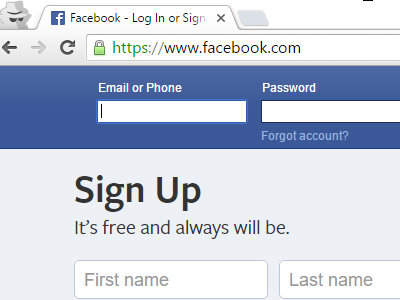 Login english in facebook www com How to