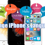 change iPhone language from any country