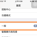 iPhone chinese home Settings General
