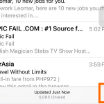 iphone Mail – write new email