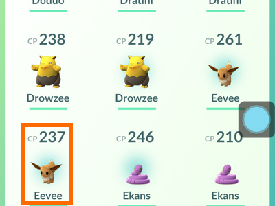 Pokomen GO Eevee