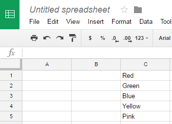 How To Create A Drop Down List In Google Sheets