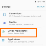 Note7 Settings Device Manager