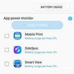 Note7 Settings Device Manager Battery Apps