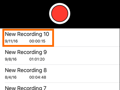 iphone-voice-memos-list-choose-voice-memo