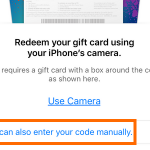 iphone-app-store-enter-code-manually