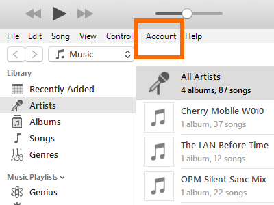 itunes-account-menu