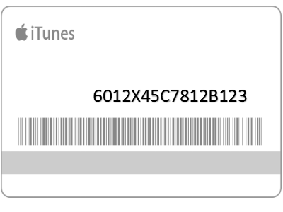 Карта предоплаты itunes