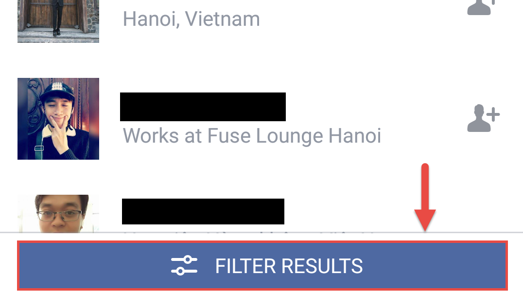 How to Filter Facebook Search Results on a Smartphone