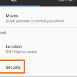 tap-on-settings-security