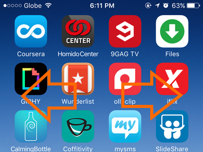 swipe-left-or-right-on-iphone-home-screen