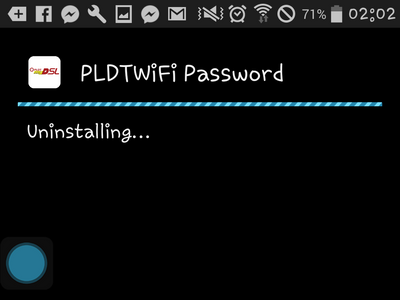 uninstall-on-going